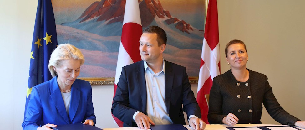 Jens-Frederik Nielsen, Ursula von der Leyen aamma Mette Frederiksen atsioqatigiittut